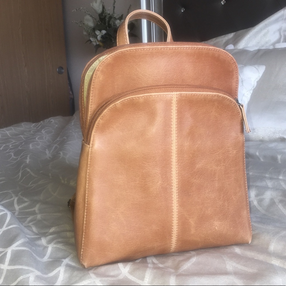 Aldo leather backpack purse.
